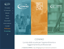 Tablet Screenshot of confao.it